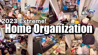 HELPING HAND HOARDER OFFICE CLEAN DECLUTTER AND ORGANIZE WITH ME CLEANING MOTIVATION [upl. by Korwin]