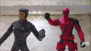 Wolverine Vs Sabretooh DeadPool amp Wolverine [upl. by Cutlerr]