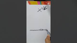 How To Draw Grass Step by Step shorts shortsfeed [upl. by Cody]