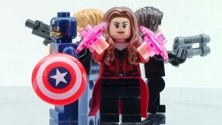 LEGO Captain America Civil War Set 76051 360° View [upl. by Yendyc]