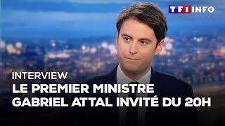 Gabriel Attal  quotMa méthode cest dêtre lucide et de dire la véritéquot [upl. by Lindly94]