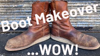 Thorogood Wellington Boot Refurbishment  Repairing YouTuber Abom79 Boots [upl. by Lorry278]