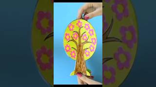 Four Seasons Tree Craft With Template  how to Four Seasons Tree Craft With Template [upl. by Nilo]