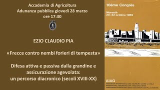 “Frecce contro nembi forieri di tempesta” Difesa attivapassiva dalla grandine [upl. by Giorgio]