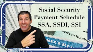 Social Security Payment Schedule for December 2023  SSA SSDI SSI [upl. by Orlina203]