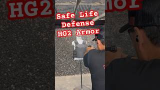 Testing Safe Life Defense new body armor level HG2 [upl. by Ananna]