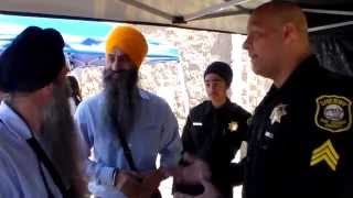 Sikhs must wear a kirpan OPENLY amp not under a shirt explains California Sheriff [upl. by Antoni]