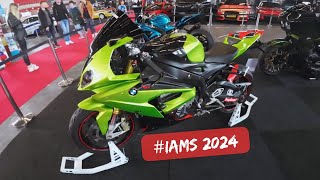 Amazing BMW S1000RR HURRICANE  Mini GIXXER  IAMS 2024 [upl. by Dionne458]