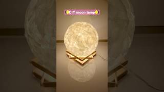 DIY Moon Lamp🌕 [upl. by Orlosky881]