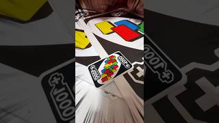 UNO 1000 card cant be defeated😱🤩Subscribe to me❤️ [upl. by Merissa]