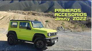 Primeros accesorios SUZUKI JIMNY 2022 [upl. by Aisatana]