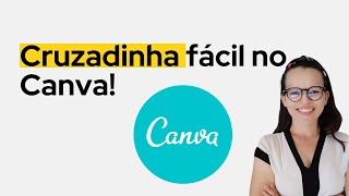 🔵Canva crie cruzadinha de forma fácil❗ [upl. by Menell]