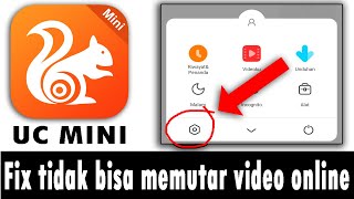 Cara mengatasi UC MINI tidak bisa memutar video online  Tutorial Official [upl. by Kcirrez]