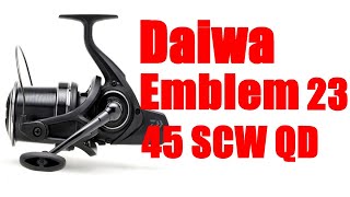 Daiwa Emblem 45 SCW QD 2023 ГОД [upl. by Biron]