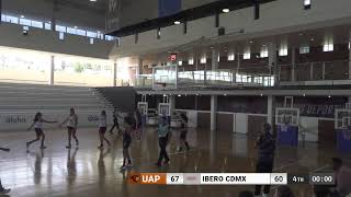 BASQUETBOL FEMENIL UAP VS IBERO CDMX [upl. by Airotnahs404]