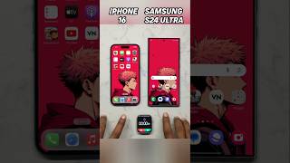 🤯 Ultimate iPhone 16 vs Samsung Galaxy S24 Ultra Speed Test🚀 iphone16 short [upl. by Mcknight]