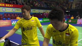 YonexSunrise Hong Kong Open 2017  Badminton F M2MD  GidSuk vs ConKol [upl. by Raychel]