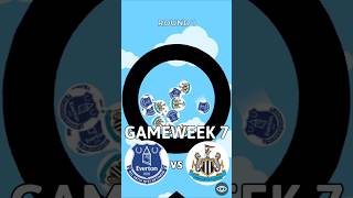 Everton vs Newcastle Utd  MARBLE RACE PREMIER LEAGUE shorts premierleague everton newcastle [upl. by Akamaozu]