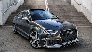 FINALLY 2018 400hp AUDI RS3 SEDAN 5cylTurbo  SHAPE WEVE BEEN WAITING FOR [upl. by Razec]