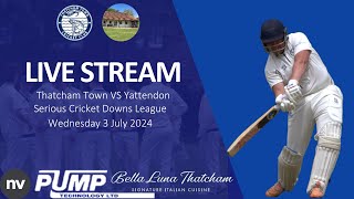 Thatcham Town Cricket Club v Yattendon  Serious Cricket Downs League  3 July 2024 [upl. by Nikolas]