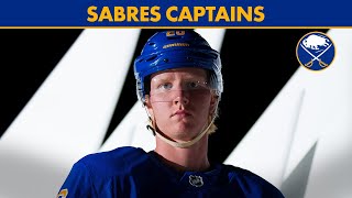 Rasmus Dahlin Named Captain Of Buffalo Sabres  Tuch Thompson Cozens Ssamuelsson To Wear As [upl. by Nnahgaem231]