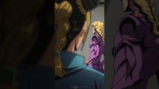 Jolyne Meets Her Great Grand Uncle Giorno Giovanna 「JoJos Bizarre Adventure Stone Ocean」 [upl. by Etnemelc]