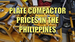 Plate Compactor Prices In The Philippines [upl. by Aivatnohs90]