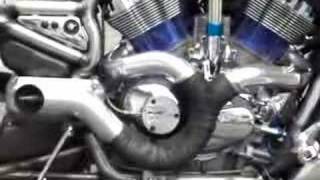 Toxic Turbine VRod Exhaust Pipes [upl. by Comras]