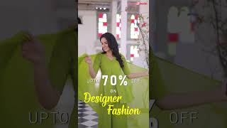 Upto 70 Off On Designer Fashion  Peachmode [upl. by Atikihs]