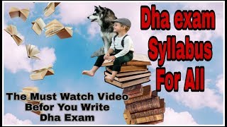 Dha Exam Syllabus amp Questions for All  Kya Study Kare  Nursing King [upl. by Nolat]