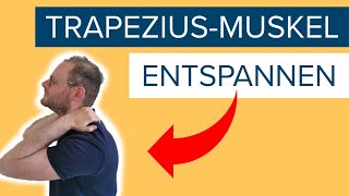 Trapezius Muskel entspannen  einfache Hilfe für Nackenschmerzen [upl. by Earb787]