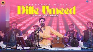 Dille Umeed  Live  Lakhwinder Wadali  HT City Friday Jam Season 8  DLF Cyberhub  New Qawwali [upl. by Aenert]