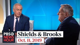 Shields and Brooks on Trumps Syria pullout impeachment politics [upl. by Dasya842]