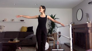 LIVE BALLET BARRE QUICK EXERCISES [upl. by Darsie]