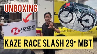 UNBOXING  KAZE RACE SLASH 29”MBT STD STANDARD VERSION 2 [upl. by Annav639]