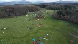 Dragon Rally 2024 camp site  Drone footage DJI MINI 2 [upl. by Ayo]