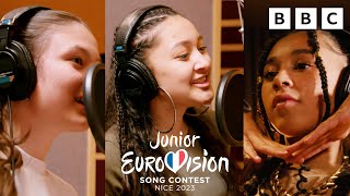 STAND UNIQU3  Back To Life Official LYRIC Video  Junior Eurovision 2023  CBBC [upl. by Ayamat]