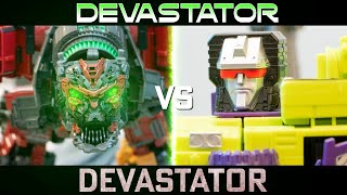 Devastator VS Devastator  Transformers Stop Motion [upl. by Donaghue]