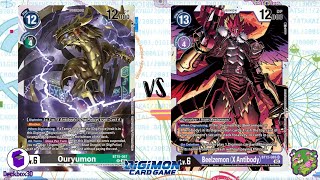 DIGIMON TCG Local match DigiPolice Black vs Beelzemon X Purple  POKESOS [upl. by Lira885]