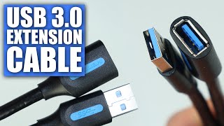 USB 30 Extension Cable  A Male to A Female  VENTION [upl. by Amikan781]