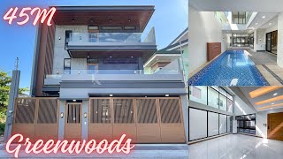 8BR Spacious Modern Contemporary House and Lot For Sale in Greenwoods Executive Village Pasig City [upl. by Alphonsine]