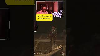 Lore accurate commissar warhammer40kmeme warhammer40k darktide lore gaming hydeunleashed [upl. by Eeryt]