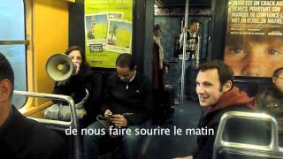 Tout va pour le mieux dans le métro Parisien  19 novembre 2011 [upl. by Nylrebmik]