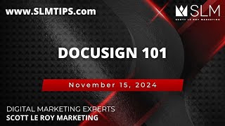 DocuSign 101 1115 [upl. by Eilyab999]