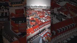 Denmark  kobenhavn copenhagen drone4k [upl. by Thanh517]