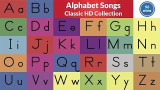 Alphabet Songs  ABC Song Collection  Teach the Letters and Sounds [upl. by Cirle]