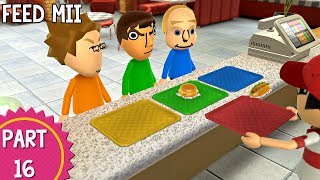 Wii Party U Episode 16  Feed Mii [upl. by Enaej]