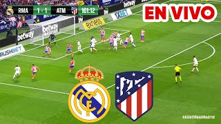 🔴 REAL MADRID VS ATLETICO MADRID PARTIDO EN VIVO  LIGA ESPAÑOLA [upl. by Melba]