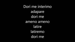 Era  Dorime Ameno letra [upl. by Arahset]