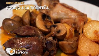 Condumio de Conejo a la Tinerfeña LA COCINA DE TÍA TOÑA [upl. by Carnes]